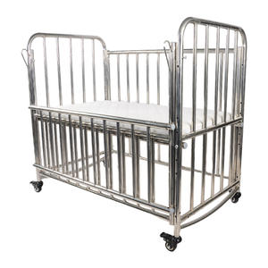 Diskon besar furnitur rumah sakit baja tahan karat tempat tidur rumah sakit anak-anak tempat tidur rumah sakit pediatrik - Product Image 1