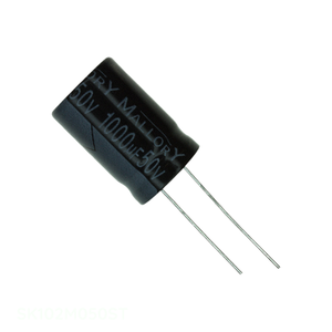 Condensador de Canal de Fabricante 1000 uF de Orificio Pasante, Aluminio 1000UF 20% 50V RADIAL SK102M050ST - Product Image 1