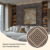 Paneles Acústicos Modernos de Alta Absorción de Sonido, Paneles Acústicos Multicolores Encajables para Reducción de Ruido en Interiores