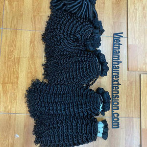 Extensions de cheveux ondulés de qualité supérieure, 100% cheveux humains vierges, noir naturel, double trame machine pour femmes - Product Image 6