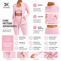 Veste de yoga pour femmes adultes OEM, respirante, légère, extensible dans quatre directions, anti-UV, anti-transpiration, en spandex/nylon, design simple