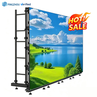 Pantalla LED de Alquiler a Todo Color de 3840Hz, Video Wall P3.91 para Interiores y Exteriores, Pantalla para Escenarios de 500x500mm, IP65 Impermeable, Panel para Conciertos y Eventos