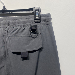 Pantalon de jogging Cargo multi-poches léger et décontracté pour hommes, taille moyenne, fermeture élastique, poches à <span class=keywords><strong>rabat</strong></span> arrière plates, service OEM disponible - Product Image 6