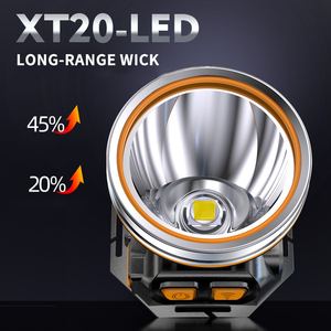 Công Suất Cao Đèn Pha LED Có Thể Sạc Lại Headtorch Zoom Focus Loại C Sạc Ngân Hàng Điện Đầu Đèn - Product Image 2