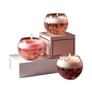 Velas Aromáticas Personalizadas con Diferentes Fragancias para Decoración del Hogar, Velas Perfumadas Menahem con <span class=keywords><strong>3</strong></span> Mechas de Madera - Product Image 1