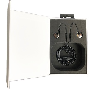 Hộp Đóng Gói Từ Tính Trắng Hộp Bao Bì Hộp Các Tông Tùy Chỉnh Hộp Quà Tặng Với Khay Xốp Cho Tai Nghe Cao Cấp - Product Image 6