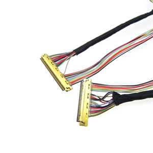 Hoogfrequente Teflon LVDS-kabel 20455 40-pins 0,5 mm pitch met trekring Stabiel signaal voor industriële LCD-schermen - Product Image 5