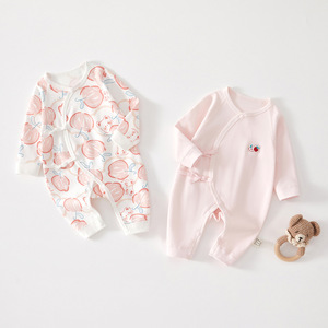 Mameluco para Bebé Niña, 100% Algodón, Sin Costuras, 0-3 Meses, Primavera Otoño - Product Image 1