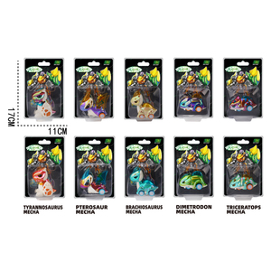 Le plus récent 5-en 1 combinaison transformable dinosaure Robot jouets Offre Spéciale moulé sous pression en alliage <span class=keywords><strong>jouet</strong></span> voitures retirer pour le cadeau de garçon - Product Image 4