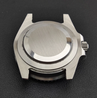 Kunden spezifische Luxus teile 41mm Saphirglas NH35 316L Edelstahl Uhrengehäuse cz Diamant uhr