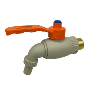 Robinets d'eau en PVC haute pression LINGJIE Finition lumineuse Tarauds de filetage de conduit de tuyau Diamètre 1/2 "Garantie 1 an - Product Image 5