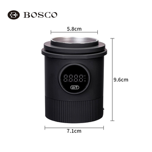 पोर्टेबल यूएसबी 500 जी डिजिटल स्टेनलेस स्टील किचन स्केल 0.1 जी/0.05 जी सटीकता हाथ से आयोजित एस्प्रेसो टाइमर खुराक कप प्रभार्य स्केल - Product Image 6