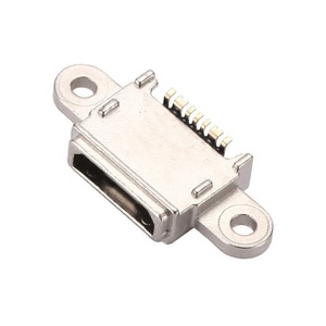 Conector Hembra <span class=keywords><strong>Micro</strong></span> <span class=keywords><strong>USB</strong></span> Tipo B de <span class=keywords><strong>7</strong></span> Pines QQX, Carcasa de Aleación de Polvo, 3A 30V 30 Milliohmios para Conector de Teléfono - Product Image 1
