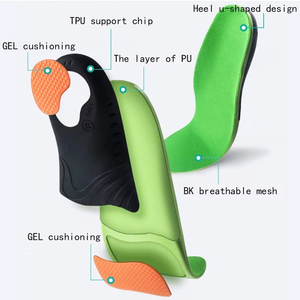 Wholesale Orthotic Insoles for Kids Breathable Flat Foot Arch Support Orthopedic <b>Shoe</b> Soles Sports Care Accessories Children - Product Image 6