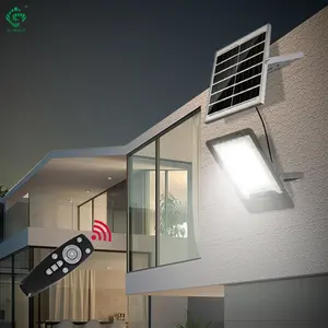 防水庭院灯廉价太阳能泛光灯400w rgb带运动传感器的太阳能泛光灯