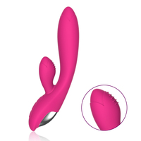 Vibrateur Lapin à 10 Modes de Vibration Intenses, Stimulateur Clitoridien, Jouet Sexuel Adulte pour Femmes, Silicone de Qualité Alimentaire, Vente en Gros Usine, IPX7