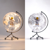 Globe terrestre éducatif de 25cm 20cm de 8 pouces, jouet d'impression HD, globes de bureau pour la maison et le bureau