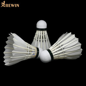 Commercio all'ingrosso della fabbrica di alta qualità tutto tondo piuma d'oca volano campione n. 7 <span class=keywords><strong>palla</strong></span> di <span class=keywords><strong>Badminton</strong></span> - Product Image 5