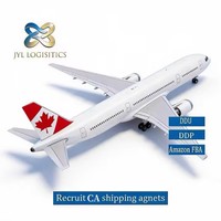 Logistique d'expédition de fret porte-à-porte, import, DDP, DDU, service de consolidation, transport aérien vers le Canada, livraison FBA