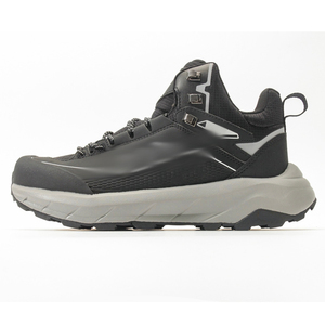 Chaussures de randonnée légères et imperméables DF33 pour hommes, en textile noir et blanc, pour toutes les saisons, idéales pour la randonnée en plein air. - Product Image 1