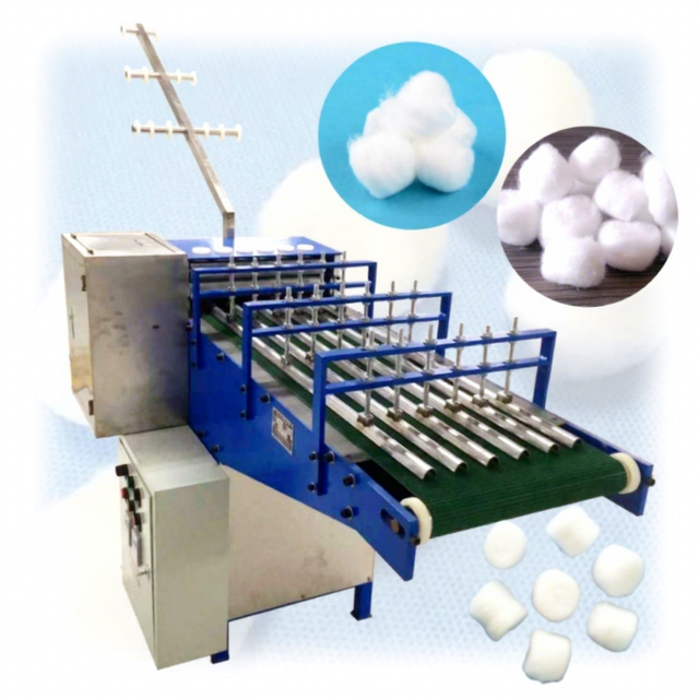 Small Yarn Winding Machine Wool Ball Surgical Cotton Ball Making Machine