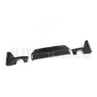 Becquet arrière en fibre de carbone style MP pour BMW Série 3 G20, kit carrosserie amélioré, diffuseur arrière, séparateur
