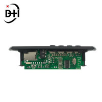 Amplificador Inalámbrico Bluetooth 12V, Decodificador MP3 WMA, Módulo de Radio FM para Auto con USB, TF y Control Remoto