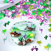 Fannai Flashy 5g Laser Butterfly Carton Nail Art Glitter Sequins Pet Assorted Flower Slice Decoration with Instagram Vibe Style