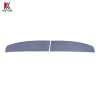 Aileron de toit arrière KIETUNE Barn Door, double niveau, noir brillant, pour Ford Transit Custom 2013-2023 2018, kit carrosserie