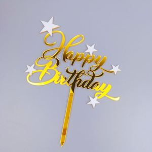 Decoración Acrílica para Pastel de Cumpleaños, Artículos para Fiestas - Product Image 2