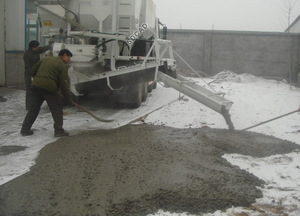Volumetric Concrete Mixer Truck With <strong>Screw</strong> <strong>Conveyor</strong> for Fresh Concrete Mixing - Product Image 6