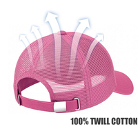 Casquette de baseball en maille ajustable brodée sur mesure, fabriquée en usine, adaptée aux hommes et aux femmes, pour un usage décontracté et tendance