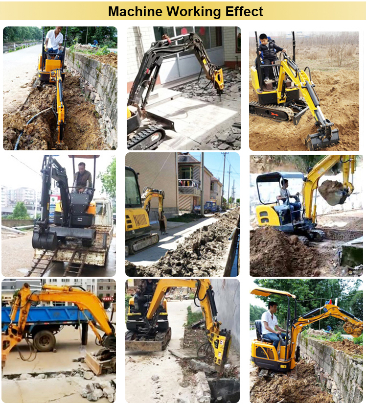 earth auger / post hole digger mini digger for garden