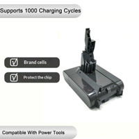 Baterai Pengganti Vacuum Cleaner Genggam 21.6V 2000mAh