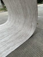Desain Bagus Gaya Modern Porselen Fleksibel Travertine Milan Modern Laris untuk Dinding Luar dan Dinding Dalam