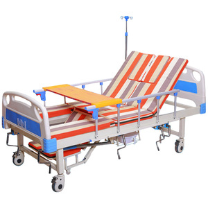 Xuda Manual Nursing <b>Bed</b> Full Curve Adjustable <b>Backrest</b> Leg Raiser Home Medical <b>Bed</b> - Product Image 1