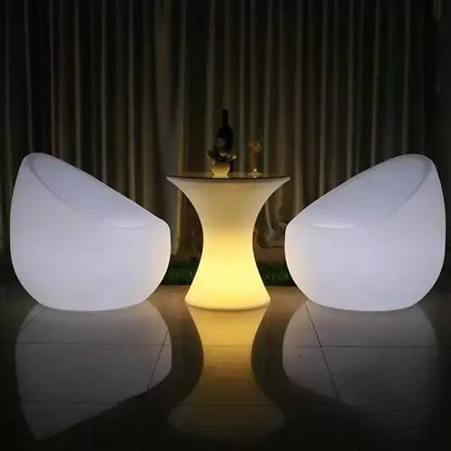 BAR-möbel, LED-leuchtender Nachtclub-Stuhl, Wohnzimmer-Sofa, Heimbar, led-Esszimmerstühle für Restaurantmöbel