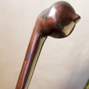 Bastón de Madera de Ébano Rungu/Mazorca de Madera de 22 Pulgadas - Product Image 1