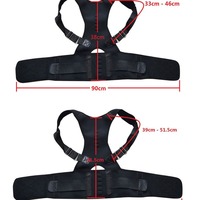 Réglable Posture Trainer Smart Posture Correcteur Épaule Soutien Ceintures Hommes Femmes Réduire Les Douleurs De Dos Gilet