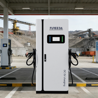 Nouvelle station de recharge rapide pour véhicules électriques 60 kW DC GBT IP55, chargeur EV commercial OCPP 1.6/2.0 4G/Ethernet avec authentification par application/RFID