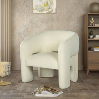 Vente en gros Canapé simple de luxe italien en velours Chesterfield Chaise de loisirs de style nordique pour la maison, le bureau et la chambre à coucher Mobilier de maison