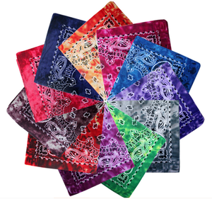 <span class=keywords><strong>Bandana</strong></span> imprimé en pur coton, 22 pouces, Hip Hop, mode, danse, carré, écharpe de fête, <span class=keywords><strong>Bandana</strong></span> pour homme - Product Image 2