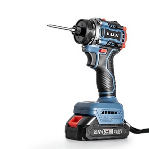 <span class=keywords><strong>Perceuse</strong></span>-<span class=keywords><strong>visseuse</strong></span> électrique sans balais 21V à couple élevé, rechargeable, avec batterie au lithium, réversible, garantie 1 an, pour le marché international - Product Image 1
