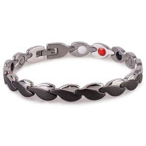 Bracelet magnétique, Bracelet de soins de santé magnétique détachable Oem/ODM de haute qualité à la mode en hématite pour homme - Product Image 3