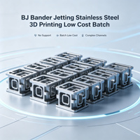 BJ Binder Jetting Edelstahl 3D-Druck Kostengünstige Serienproduktion