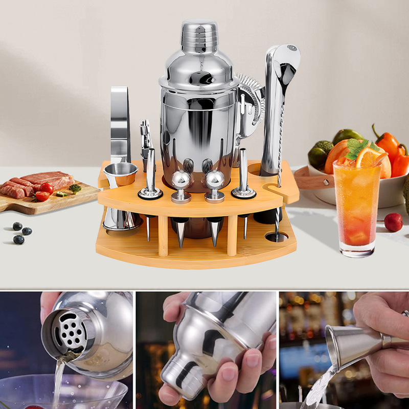 Stainless Steel Cocktail Shaker Set Complete