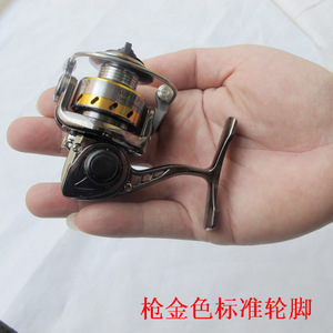 Mini Carrete de Pesca Giratorio de Metal de 40g para Mano Derecha, Carrete de Pesca en Roca Oceánica Z1D - Product Image 2