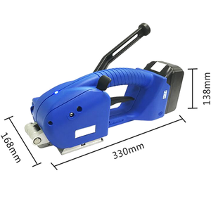 TP-16H tay cầm tay có thể điều chỉnh thời gian niêm phong và căng thẳng Pet PP Máy đóng Đai Điện - Product Image 5