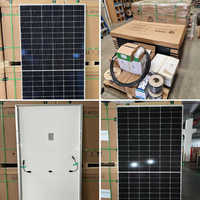 Livraison rapide Titan 550W Module bifacial Panneaux solaires surélevés 1500VDC PERC Module PV haute performance demi-cellule