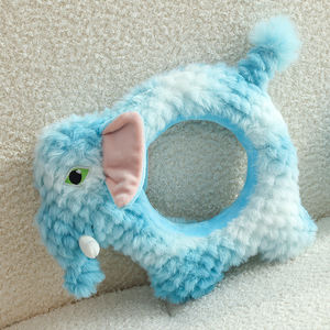 Fabricante Pet Products Nova Loja Interativa Durável Comida Vazamento Round Ball Dog Plush Chew Brinquedos - Product Image 3